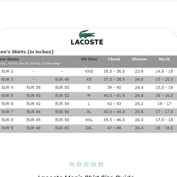 Lacoste Blue Polo Shirt Mens Sz FR 6 / US Large - Picture 13 of 13